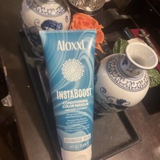 Aloxxi InstaBoost Conditioning Color Masque Aquamarine Deem 6.8 Oz 200ml