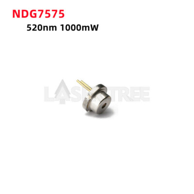 Nichia NDG7575 520nm 1000mW+ Green Laser Diode/1W TO-5 9mm Diode 