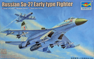 Trumpeter 01661 - 1:72 Russian Su-27 Early Type Fighter