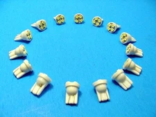 15 BRIGHT White 194 Instrument Panel Dashboard Cluster LEDs Lights Bulbs Chevy