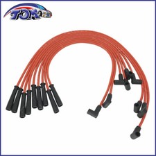 New Spark Plug Wires For Bbc Big Block Chevy 454 Hei Str Over Valve Cover 9875m