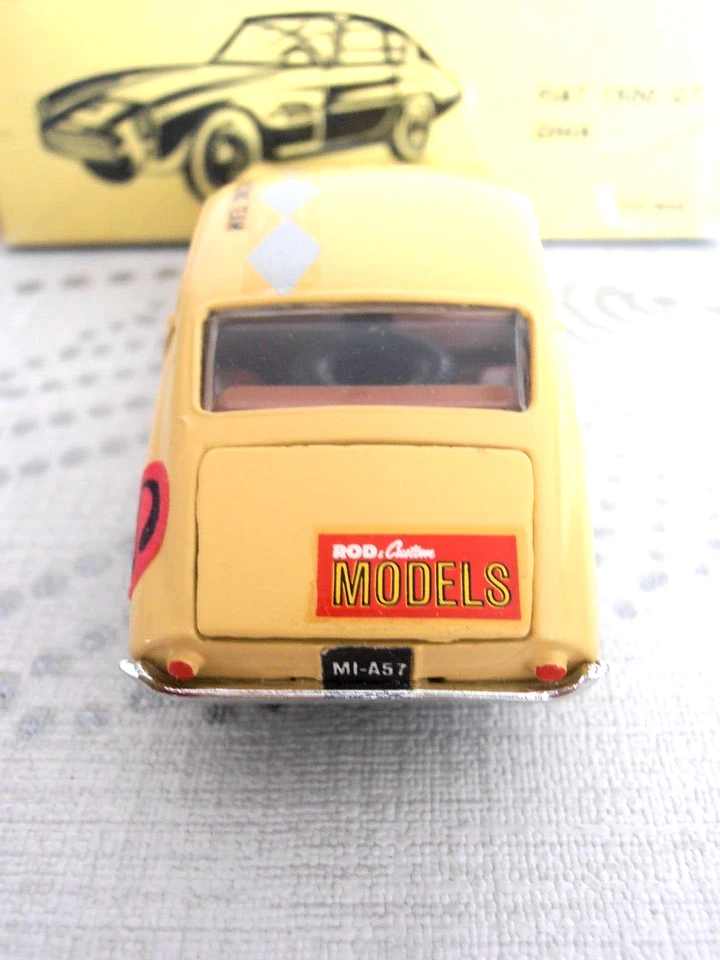 POLITOYS ART.528 RARE "FIAT 1500 GT GHIA SUPERLEGGERA!"BOX ORIGINALE OTTIMA - Immagine 4 di 4