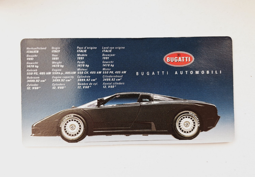 REVELL 1/43 1:43 - BUGATTI EB 110 (MODELO SIN USAR) - Imagen 9 de 9
