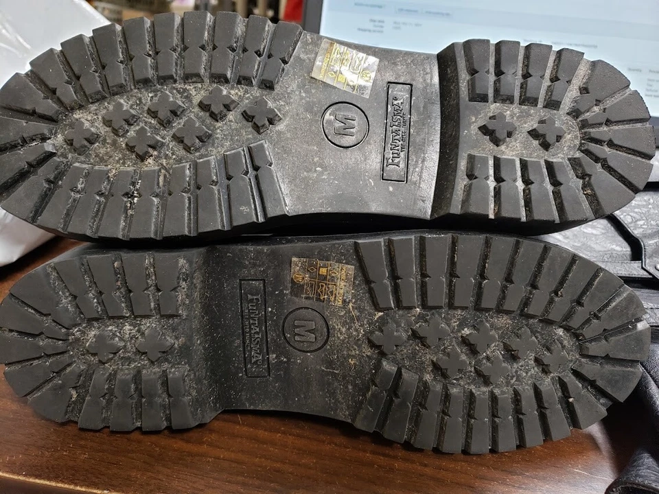 Funtasma Hombre Gotham-105, Poliuretano Negro Envejecido, Talla M (10-11) Foto 2 de 2