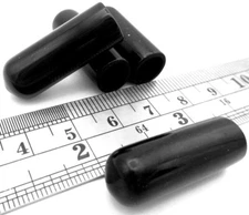 End Cap Cover Fits 5/16" 7.9mm Outside Diameter Has 1" Length Flexible Vinyl Cap