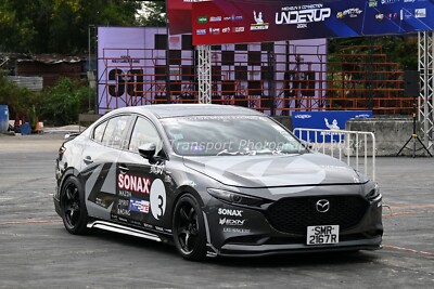 Car Photo 12x8 - Sonax Mazda Spirit Racing Mazda 6