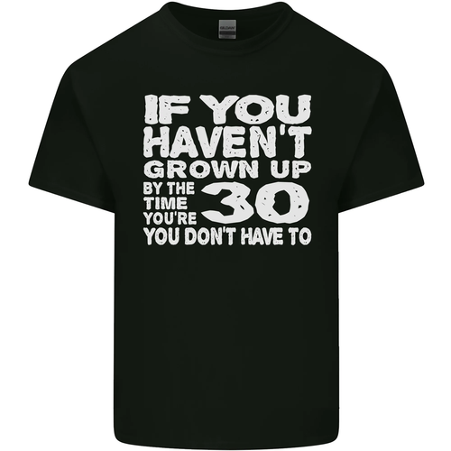 Camiseta Divertida De Algodón Para Hombre De 30 Años, 30 Cumpleaños, No Crezcas