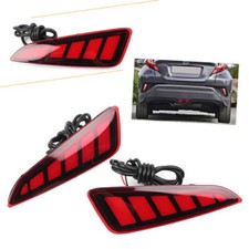 2p Led Rear Fog Light Tail Lamp Bumper Light Repalce For Toyota C-hr Chr 18-2022 2p Led Rear Fog Light Tail Lamp Bumper Light Repalce For Toyota C-hr Chr 18-2022