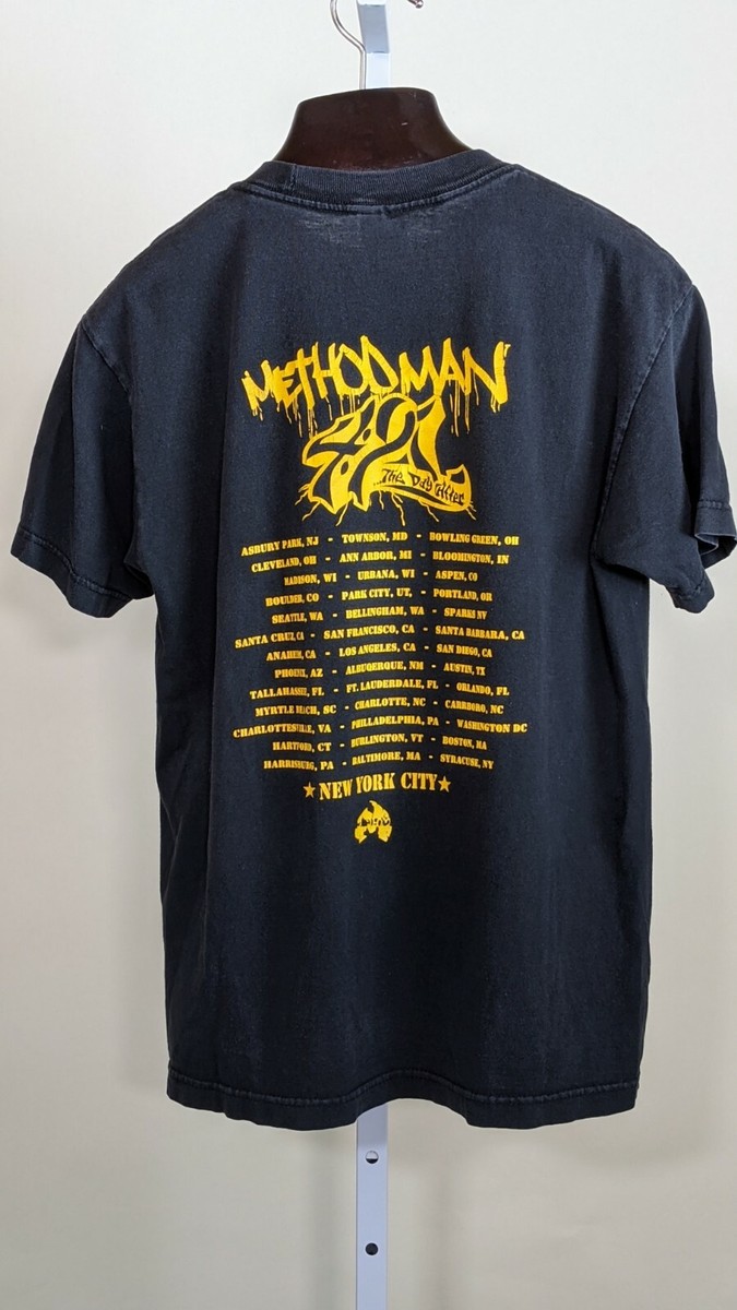 method man wutang clan Tシャツ Rap tee 古着 Wu-Tang Clan ”Method Man” Logo Tee - [GROPE IN THE DARK