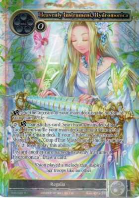 Force of Will TCG - TMS - Heavenly Instrument Hydromonica #92 Full