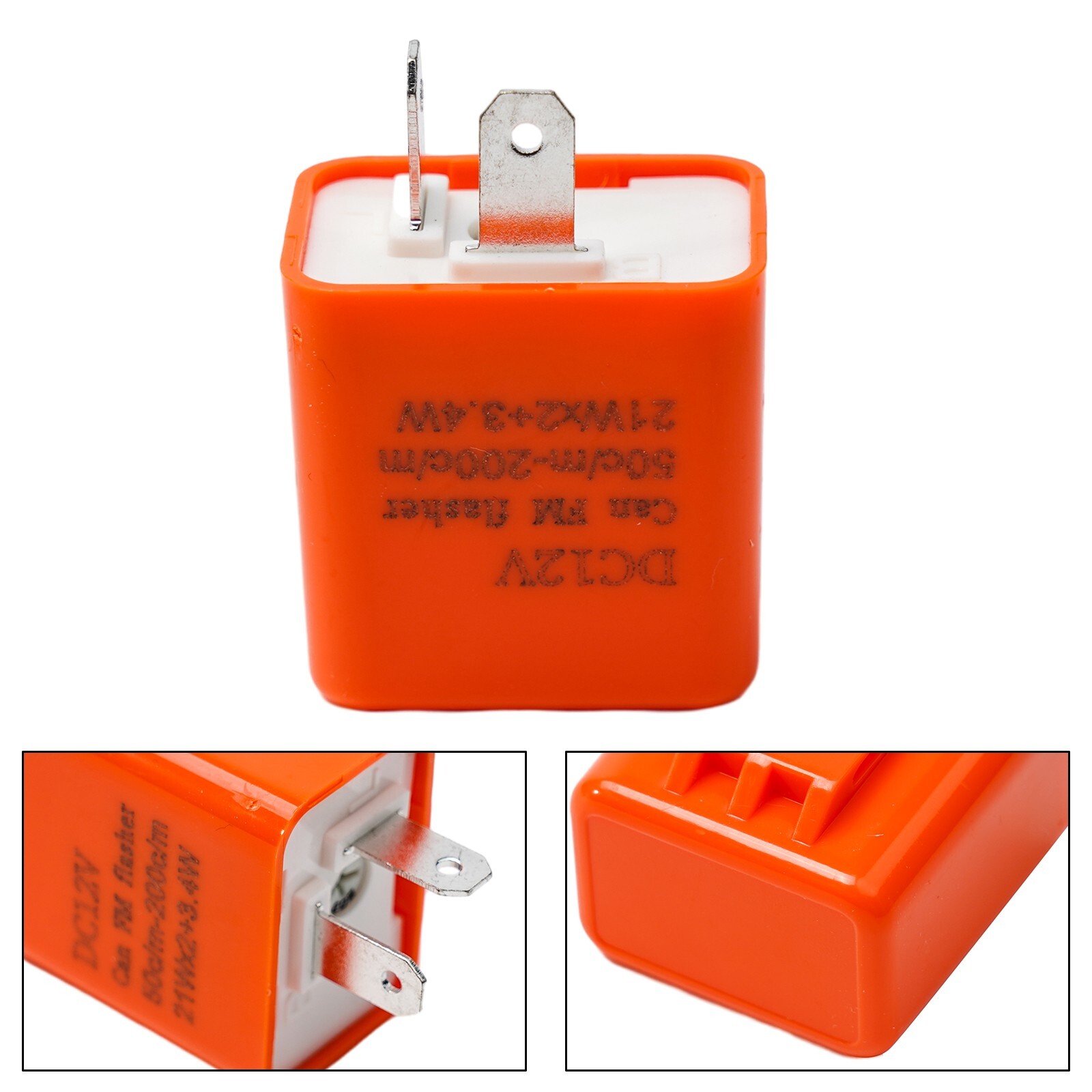 Motorcycle 2Pin Adjustable LED Indicator Flasher Relay Car Light Relay For eBay