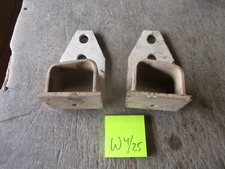 NOS R&L Brackets, Heavy Steel 19207-12505661, Axle Stop, for Caiman MRAP or FMTV