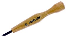 Mikisyo Power Grip Wood Carving Tool 4.5mm Skew Angled Woodworking Corner Chisel