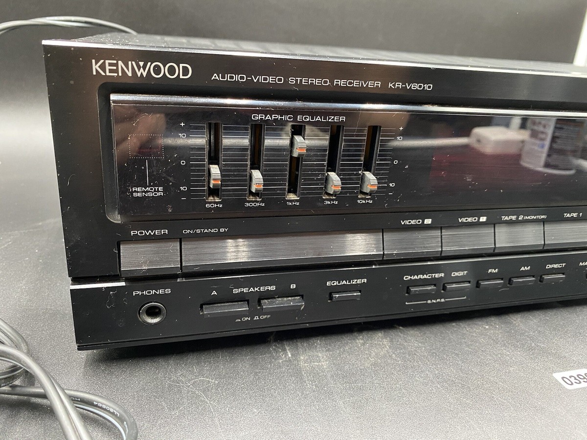 KENWOOD KR-V6010 AUDIO VIDEO STEREO It's turning on | eBay