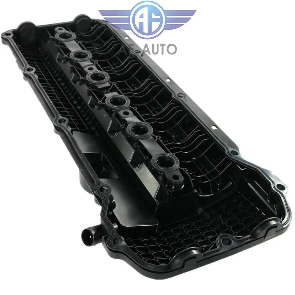Cubierta de válvula de motor con junta ajuste 1998-02 BMW E39 E46 E60 E85 325i 530i M54 M52 Foto 3 de 4