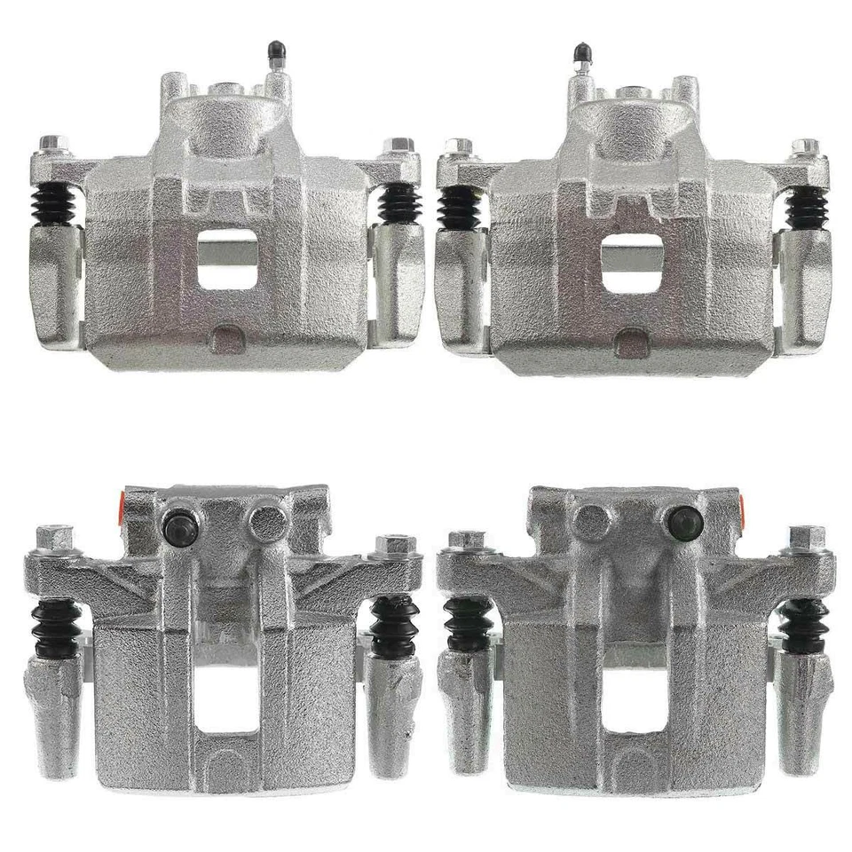 4x Pinza de freno delantera y trasera con soporte para Chrysler 200 Sebring Jeep Compass Foto 3 de 4