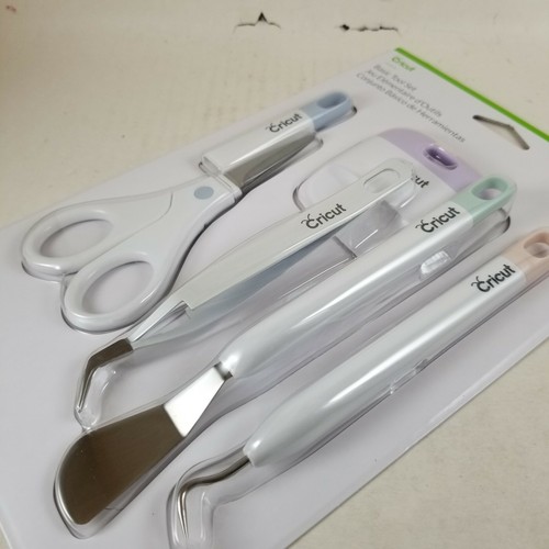 Cricut Basic Tool Craft Vinyl Weeding Precision 5pc Set Crafting Multi Color New - Picture 5 of 8