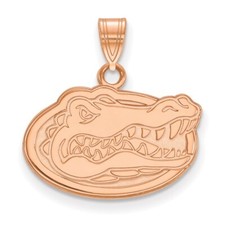 14k Rose Gold LogoArt University of Florida Small Pendant