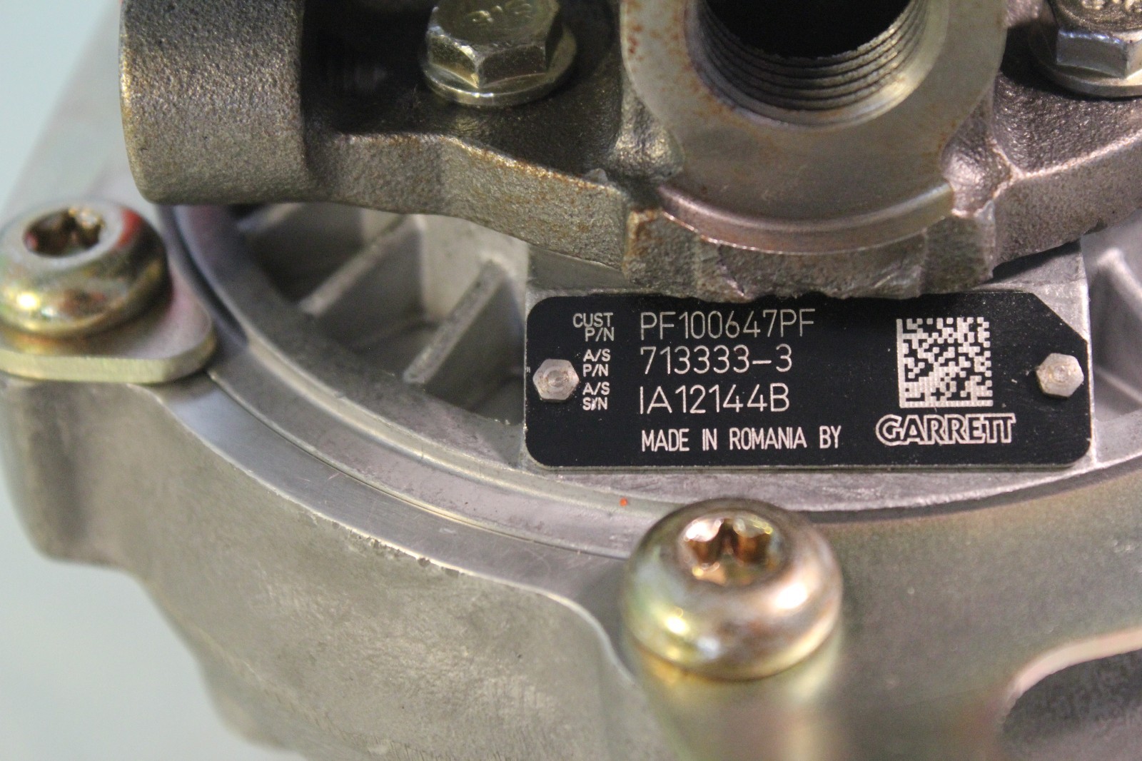 BENTLEY OEM ARNAGE GARRETT TURBOCHARGER TURBO UNIT LEFT DRIVER SIDE PF100647PF
