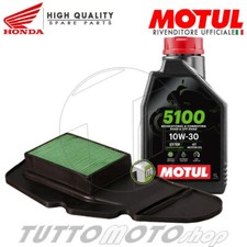 Tagliando HONDA SH 125 i Mode 2014 2015 2016 / Kit Olio Motul 5100 Filtro SH125