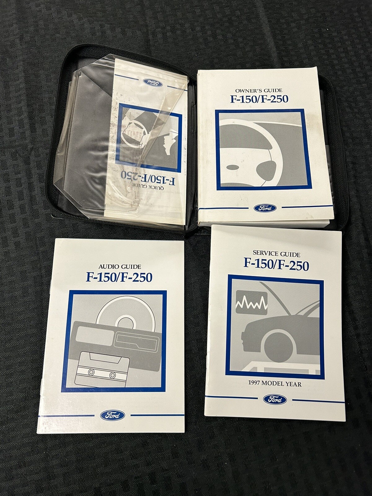 1997 Ford F150 F250 Owners Manual Books Set With Case OEM Original eBay