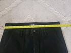 Paige Size 31 Black Mayslie Zip Ankle Jogger Mid Rise Fog Luxe Coating — photo 4