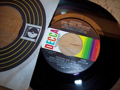 NM Alan Doggett Jesus Christ Superstar Overture/I Don't Know 7