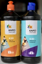 2 Step Kapci Auto Compound System! Rubbing Compound & Machine Polish!