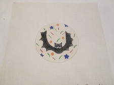 BAT ORNAMENT-THE DECORATING COMMITTEE-HANDPAINTED NEEDLEPOINT CANVAS