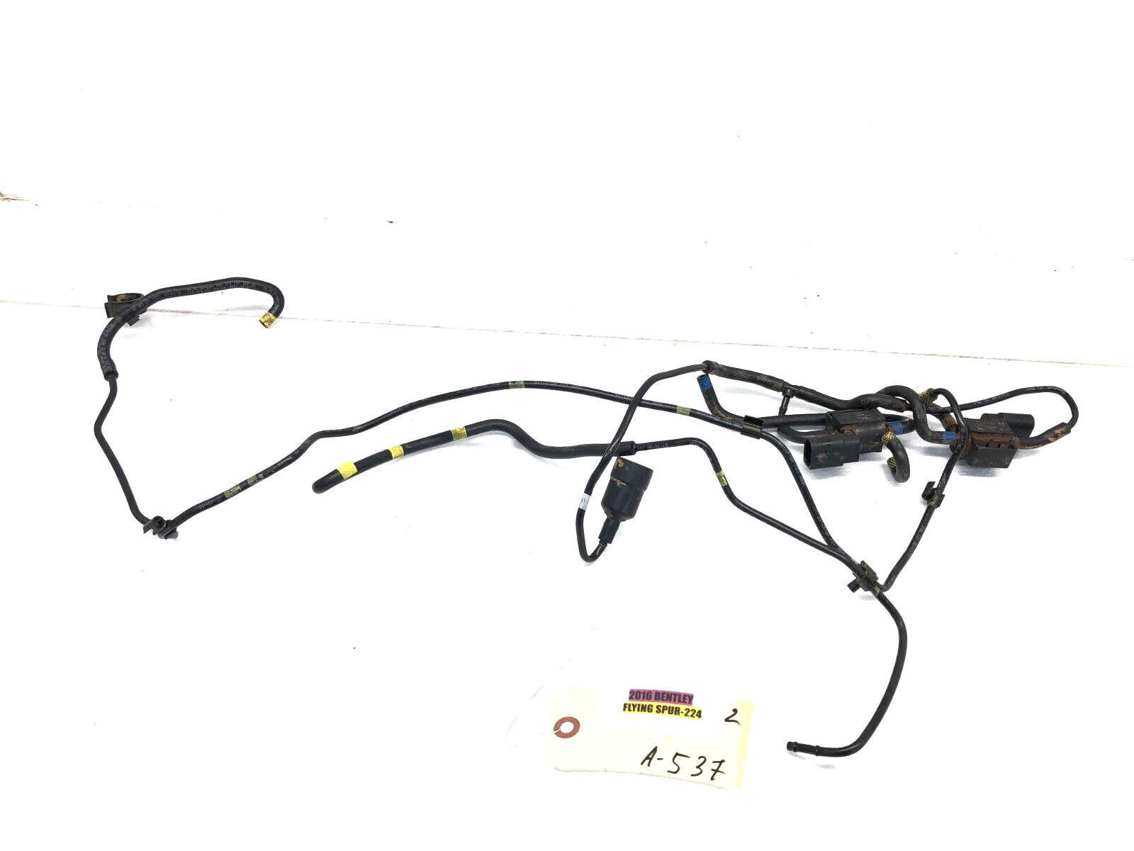 2014-2018 BENTLEY FLYING SPUR 4.0L V8 TURBO BOOST SOLENOID VALVE W/ HOSE LINE OE