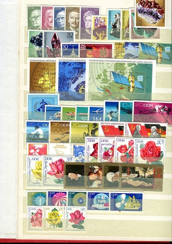 GDR Vintage 1972 Complete Unstamped (D-AL1)