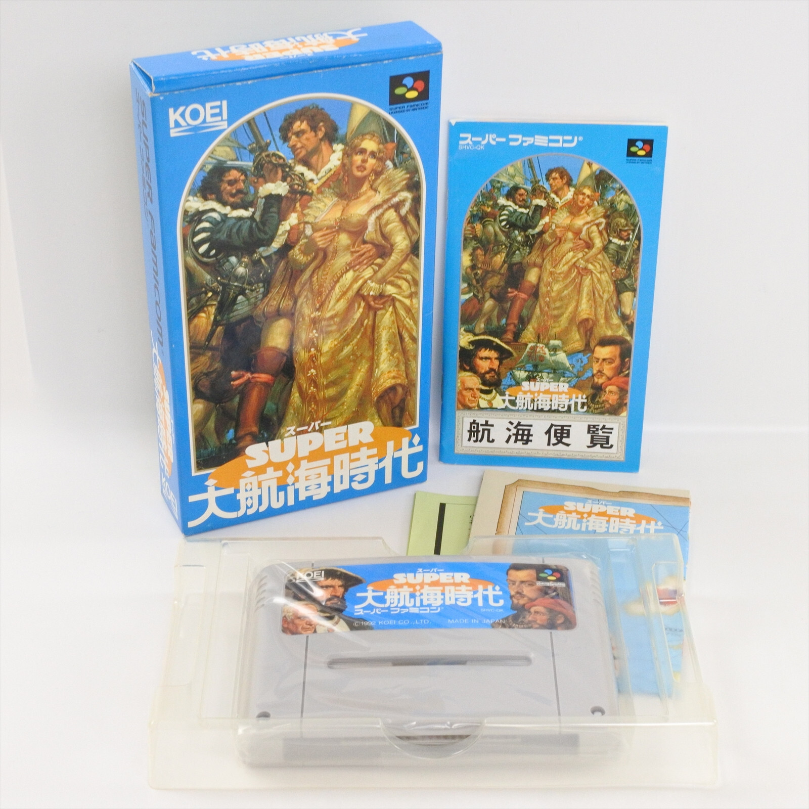 Super DAIKOKAI JIDAI Dai Kokai Koukai Super Famicom Nintendo 2252 sf