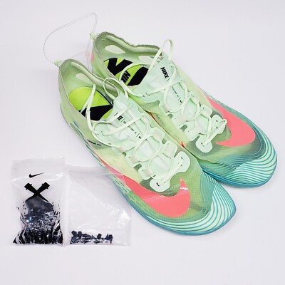 NEW-Nike Zoom Victory 5 XC Green & Hyper Orange Men display picture 1