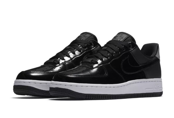 WOMEN'S NIKE AIR FORCE 1 '07 SE PREMIUM SHOES BLACK WHITE AH6827-001 SIZE 8.5 WOMEN'S NIKE AIR FORCE 1 '07 SE PREMIUM SHOES BLACK WHITE AH6827-001 SIZE 8.5