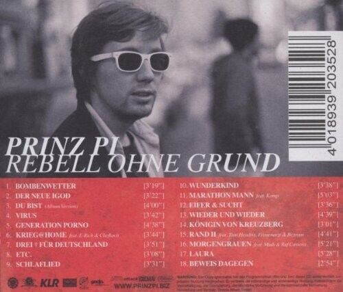 PRINZ PI - REBELL OHNE GRUND CD NEU - Bild 2 von 2
