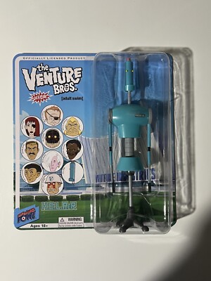 Bif Bang Pow Venture Brothers H.E.L.P.eR. figure Helper MOC case fresh Mego
