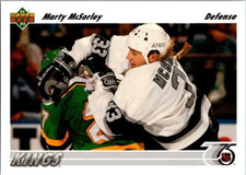 1991-92 Upper Deck Hockey Marty McSorley