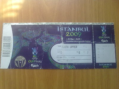 Billet De Match Werder Brême Vs Shakhtar Donetsk – Finale Coupe UEFA 2009 (collection)