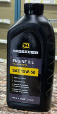 Oem Hustler 608841x 15w-50 Engine Oil For Raptor Sd Sdx Flip-up And Fastrak