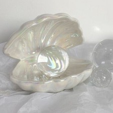 Clear Crystal Glass Ball Small Desktop Decor Gift Photography Prop Ornament
