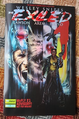 Wesley Snipes The Exiled #1 - STREETLEVEL HERO FOIL VARIANT - Mint | eBay