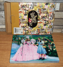 The Wizard of Oz Wall Hanging Art Canvas Wrap Munckinkland Dorothy Glinda NIB