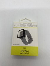 Apple Watch 38mm  FULL COVERAGE GLASS  Screen Protector 