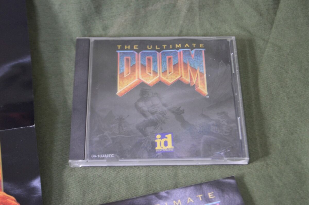 The Ultimate Doom PC Game Windows 95 ID Software Manual