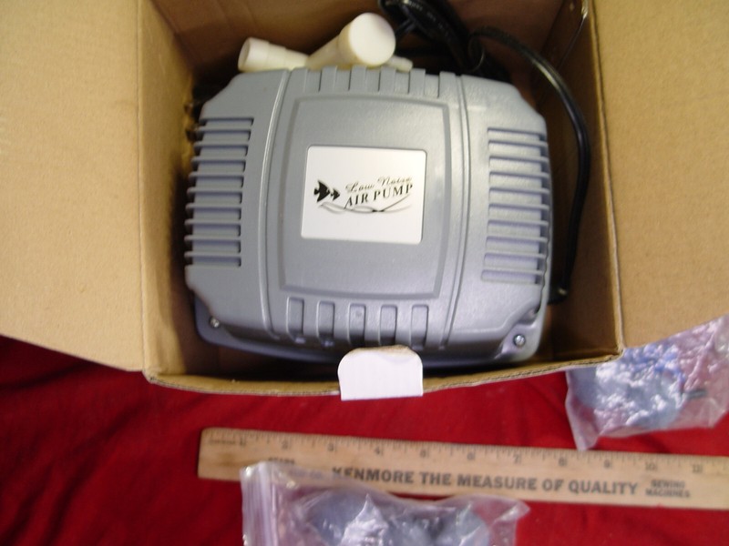 IPX4 Active Aquarium Air Pump, 8 Outlets, 15W, 25L/Min New 8 airbulbs Quite!