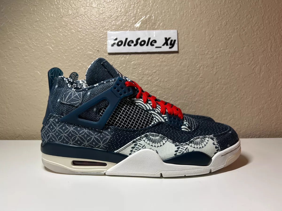 Jordan 4 retro sashiko new arrivals