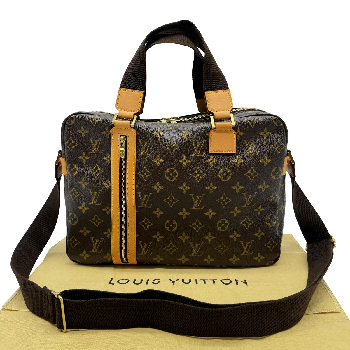 Auth LOUIS VUITTON Sac Bosphore Shoulder Bag M40043 Monogram Auth LOUIS VUITTON Sac Bosphore Shoulder Bag M40043 Monogram