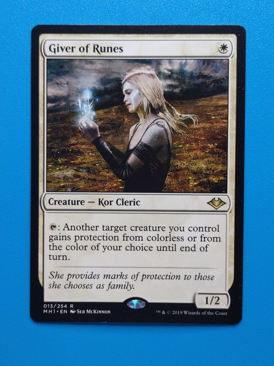 MTG 1x Giver of Runes NM Modern Horizons (multi available 2 3 4