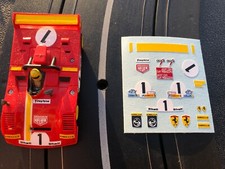 Aurora G PLUS Professionally Printed Decals FERRARI 1 ICKX/REGAZZONI