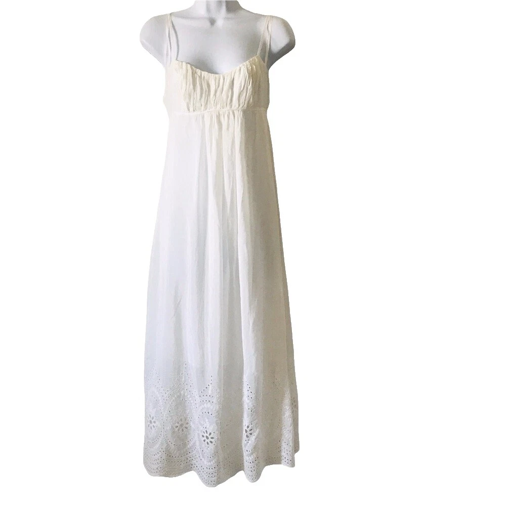 Enaguas Blanco de mezcla de algodón para mujeres